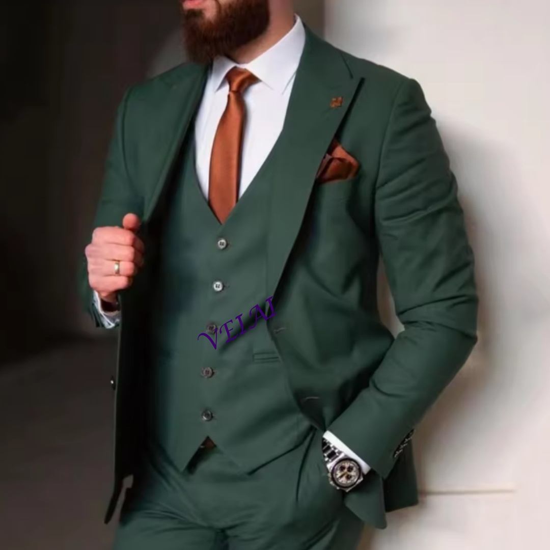 Men Formal Wear Wedding - CustomizedTailor Made Men Suits For Wedding