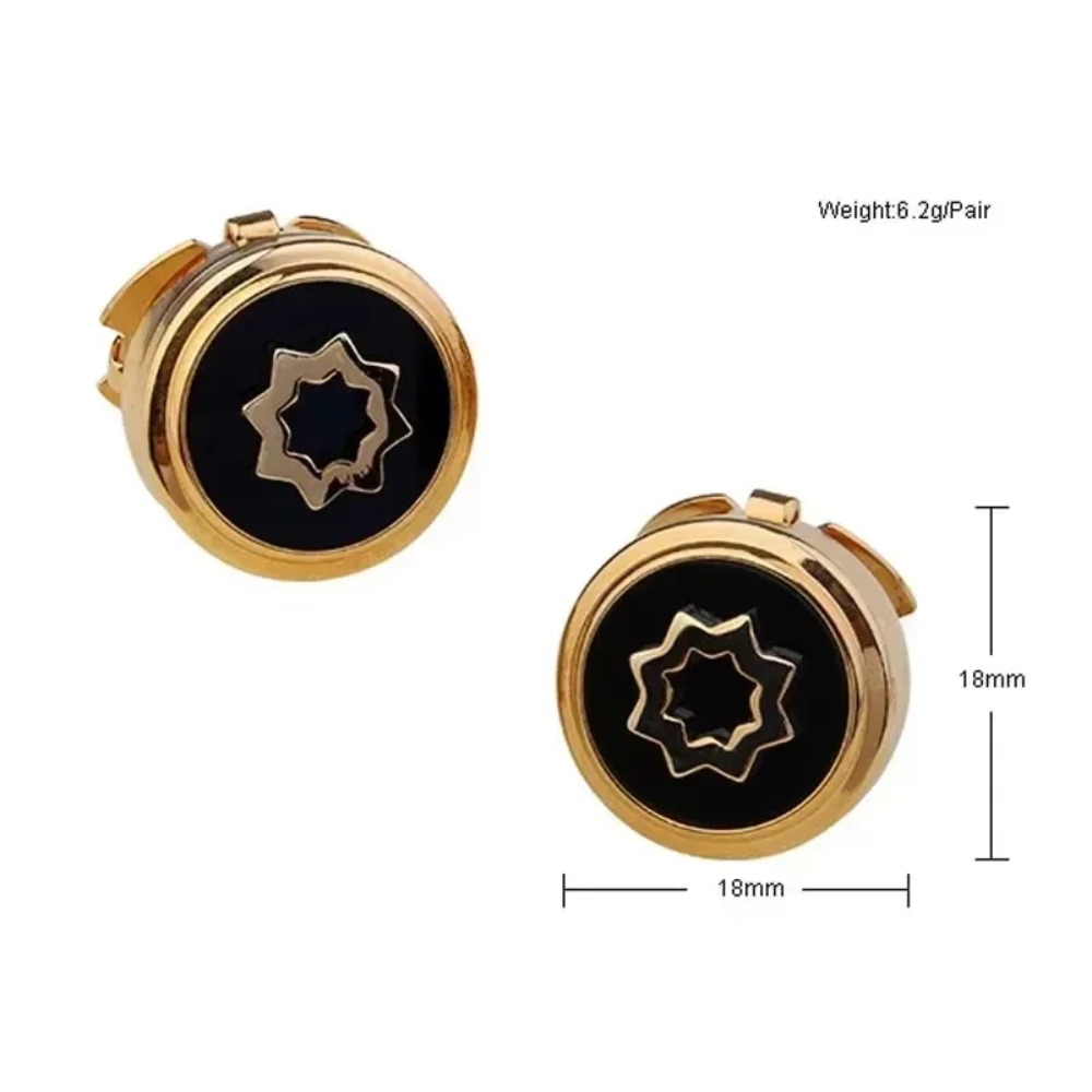 Round Cufflinks High-end Simpl - Men'S Style Formal Wear 리뷰 및 가격