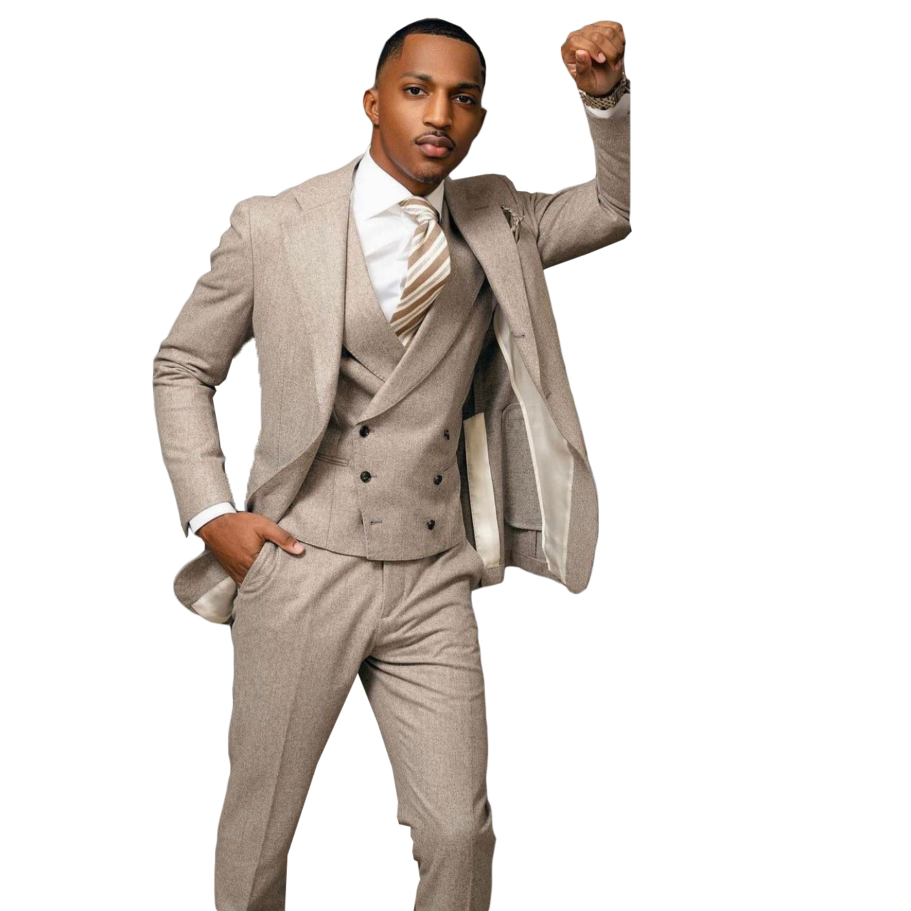 Classic Men Suits Formal Busin - Men'S Formal Wear Waistcoat 리뷰 및 가격