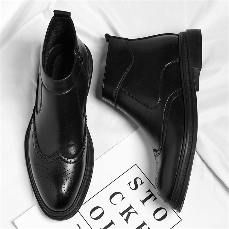 Autumn  Winter Thick Soled Men - Men'S Style Formal Wear 리뷰 및 가격