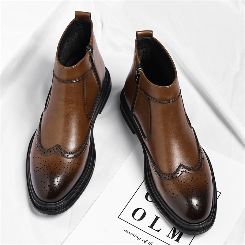 Autumn  Winter Thick Soled Men - Men'S Style Formal Wear 리뷰 및 가격
