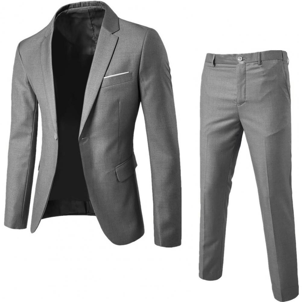 Men Pants Set Groom Wedding Bl - Men Formal Wear Wedding 리뷰 및 가격