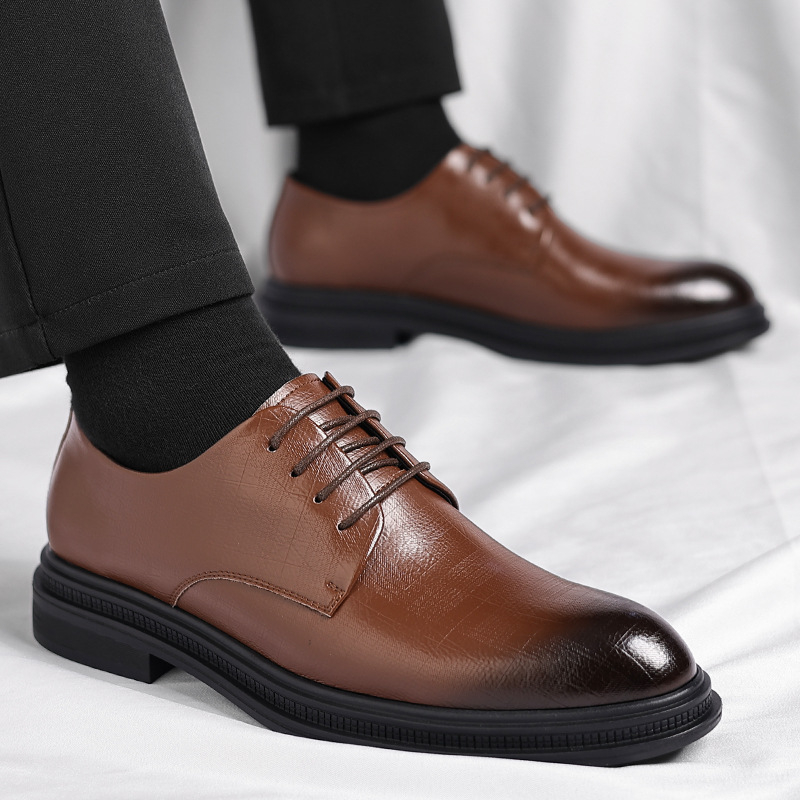 Mens Black Vintage Genuine Lea - Men'S Formal Party Wear Shoes 리뷰 및 가격