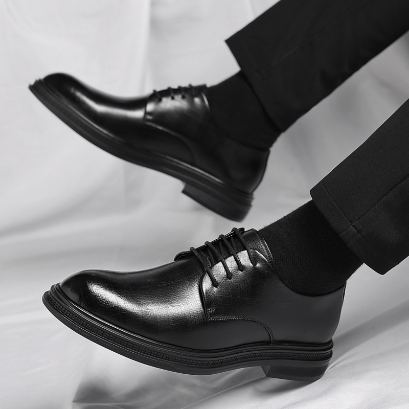 Mens Black Vintage Genuine Lea - Men'S Formal Party Wear Shoes 리뷰 및 가격