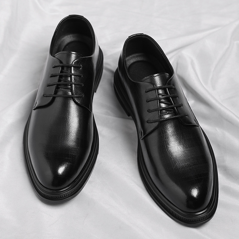 Mens Black Vintage Genuine Lea - Men'S Formal Party Wear Shoes 리뷰 및 가격