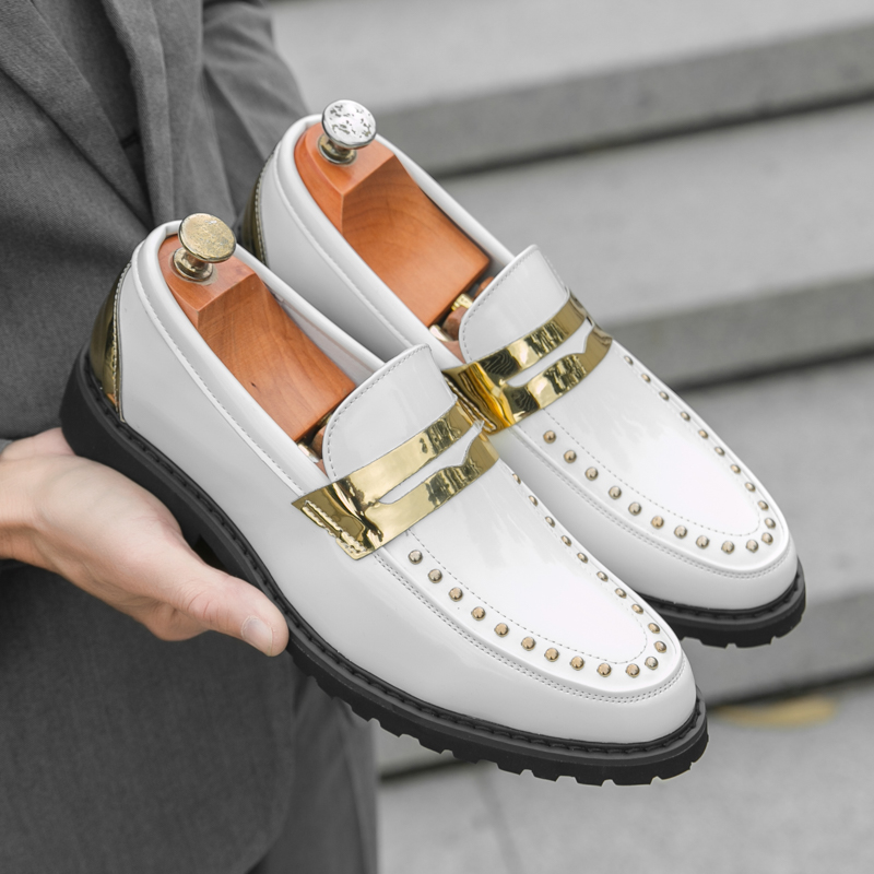 Men Fashionable Loafers PU Thi - Men'S Style Formal Wear 리뷰 및 가격