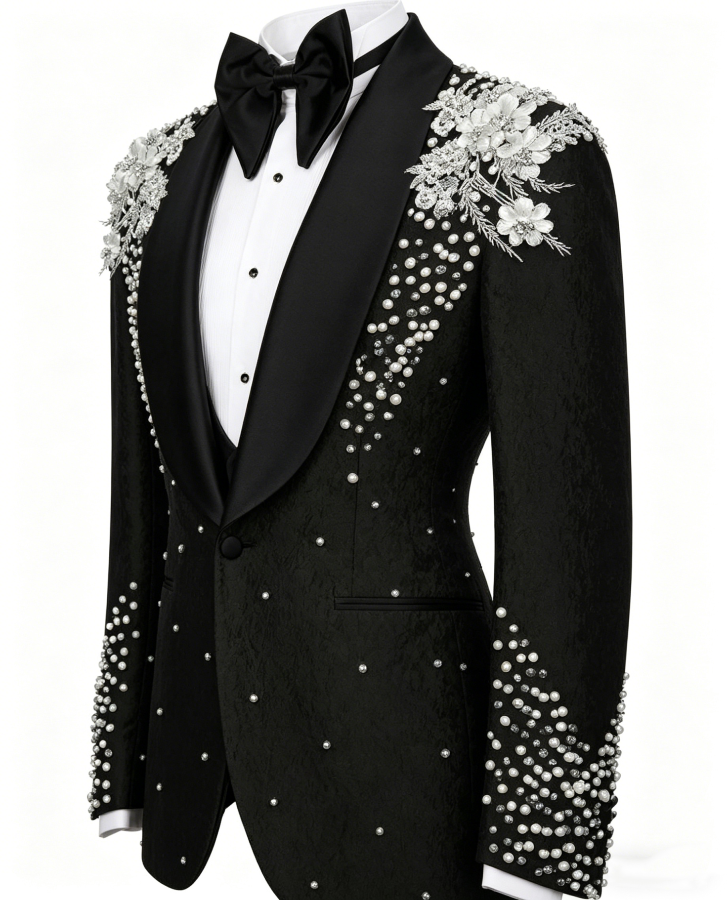 Sparkly Crystals Suit For Men  - Men Formal Wear For Dinner 리뷰 및 가격