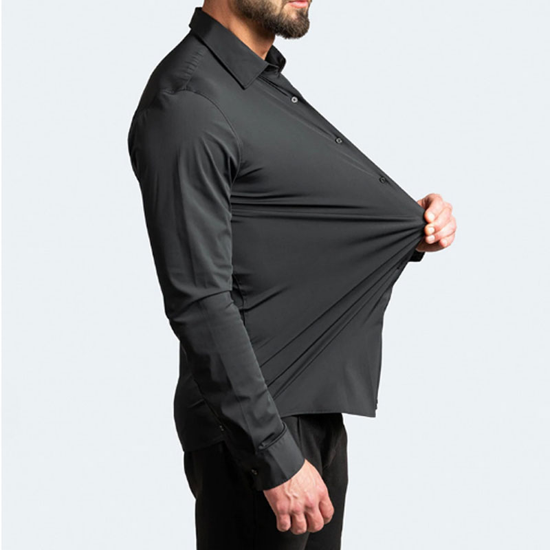 6XL Men's fashion long-sleeved - Men Formal Wear For Summer 리뷰 및 가격