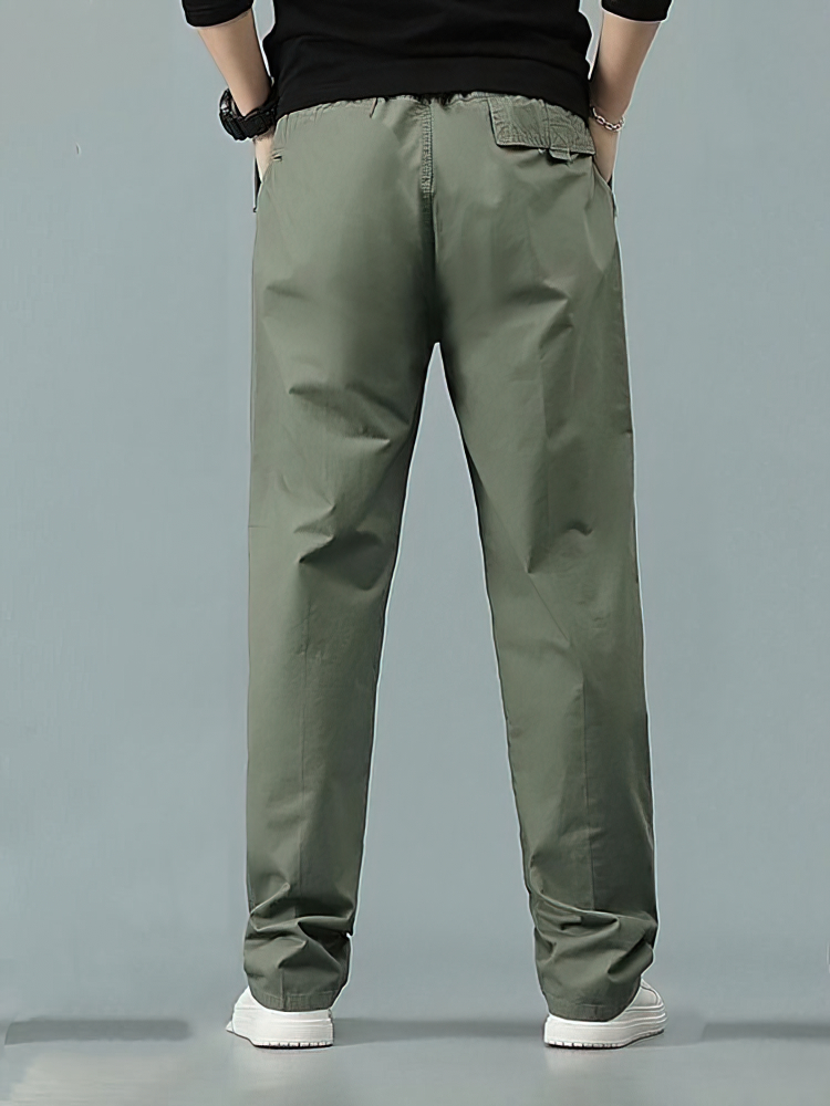 100% Cotton Straight Casual Pa - Men Formal Wear For Summer 리뷰 및 가격