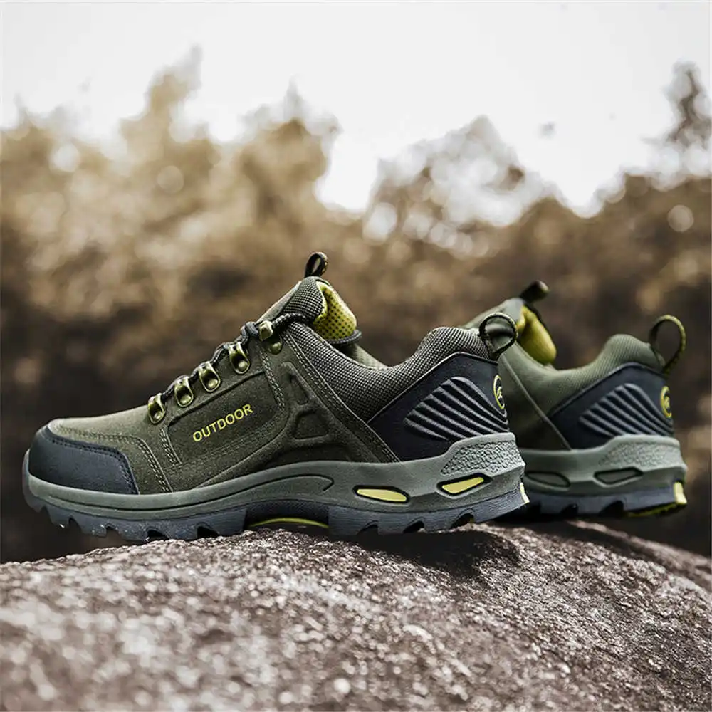Non-slip Lace Up Hiking Tennis - Men Formal Wear All Black 리뷰 및 가격