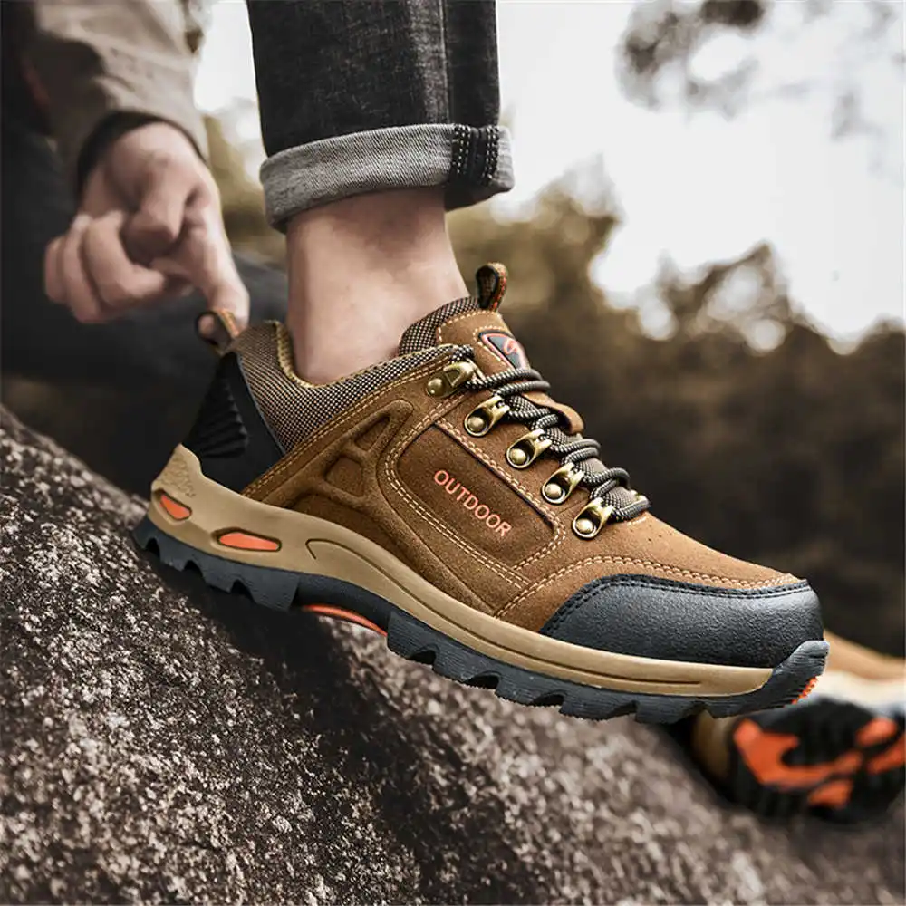 Non-slip Lace Up Hiking Tennis - Men Formal Wear All Black 리뷰 및 가격