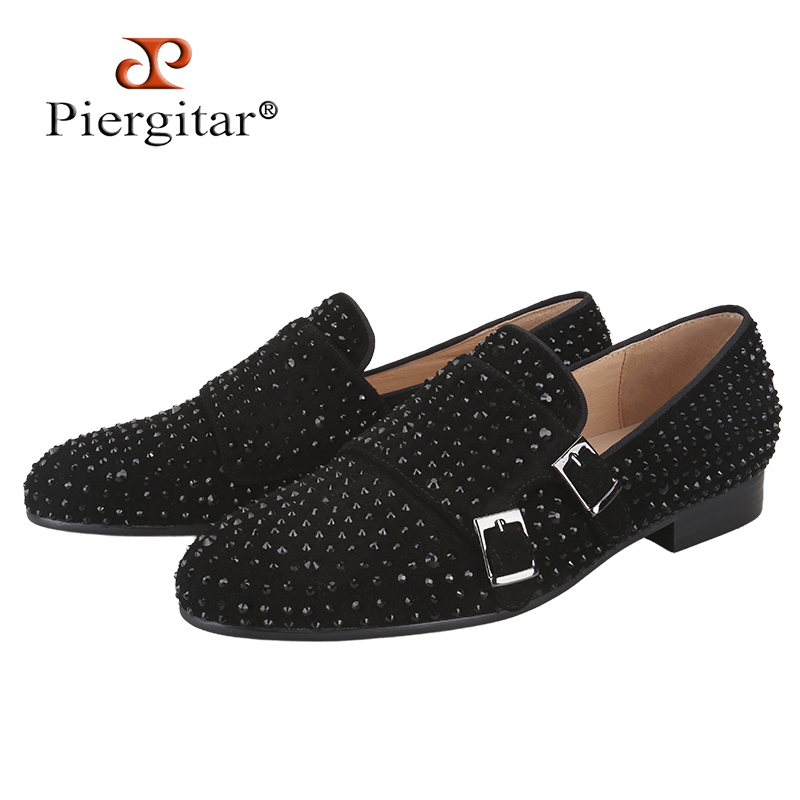 Piergitar New Black Suede Men  - Men'S Formal Party Wear Shoes 리뷰 및 가격