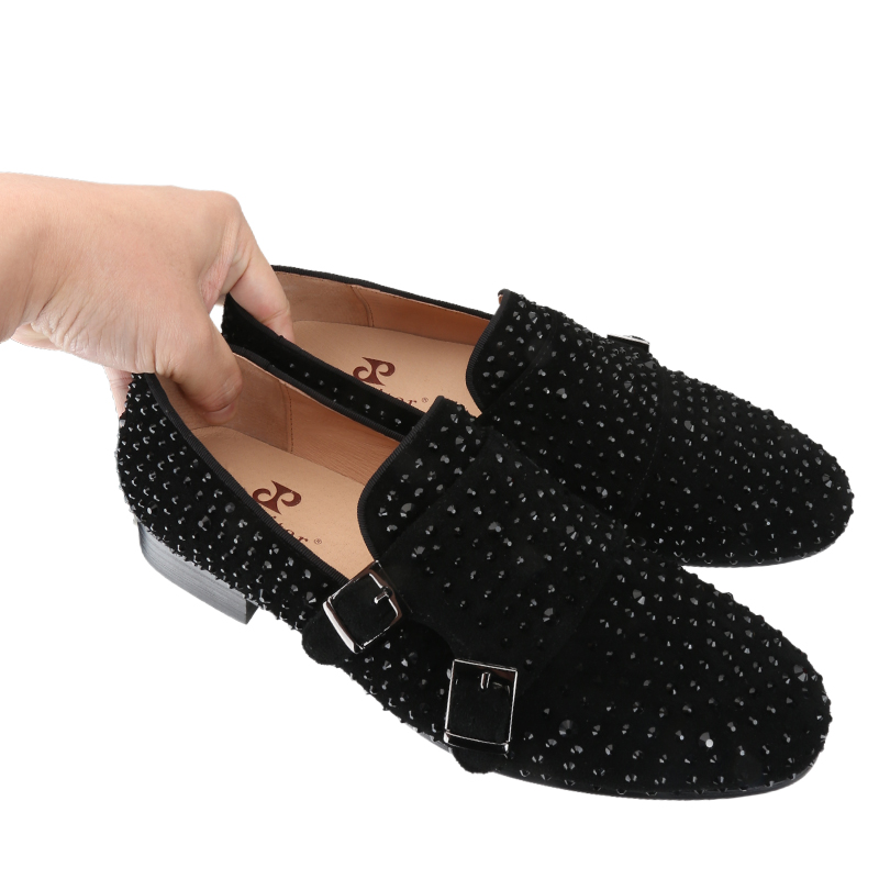 Piergitar New Black Suede Men  - Men'S Formal Party Wear Shoes 리뷰 및 가격