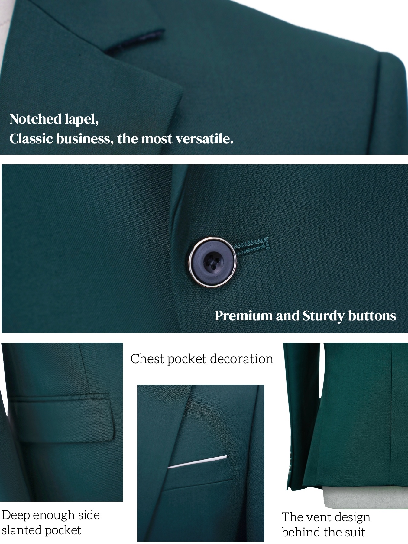 2pcs Men's All-Season Suit Set - Men Formal Wear For Dinner 리뷰 및 가격