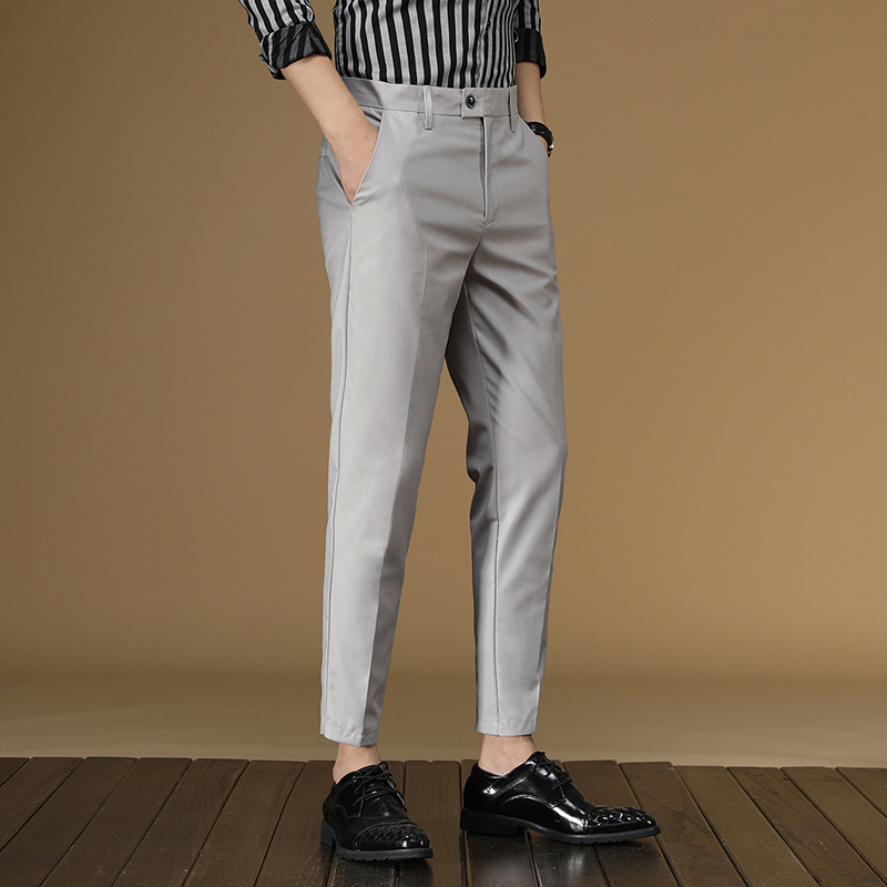 Summer Suit Pants Men Red Blac - Men Formal Wear For Summer 리뷰 및 가격