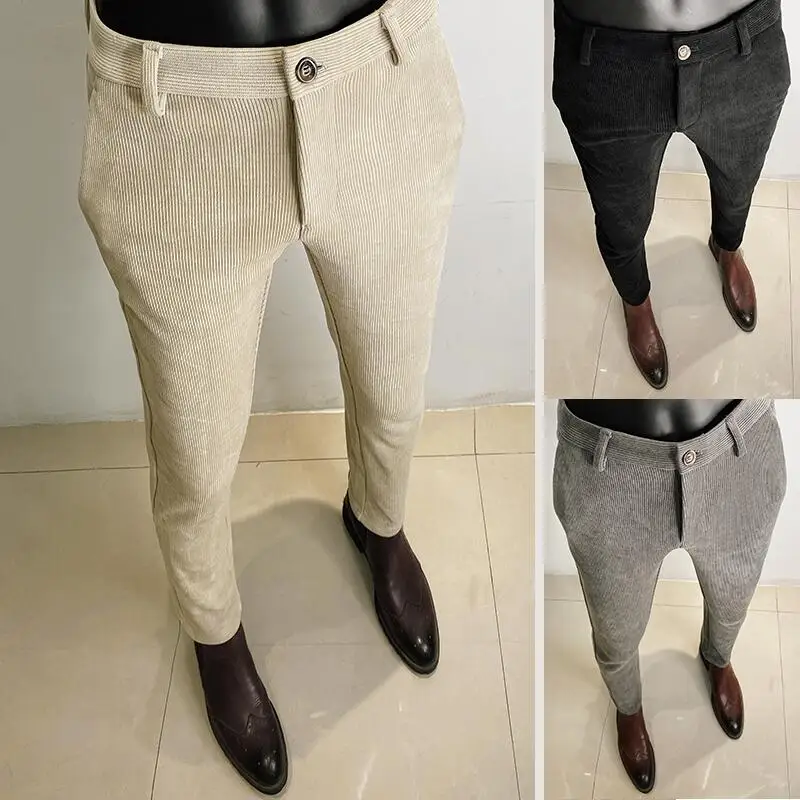 Autumn Winter Thickened Woolen - Men Formal Wear Shop 리뷰 및 가격