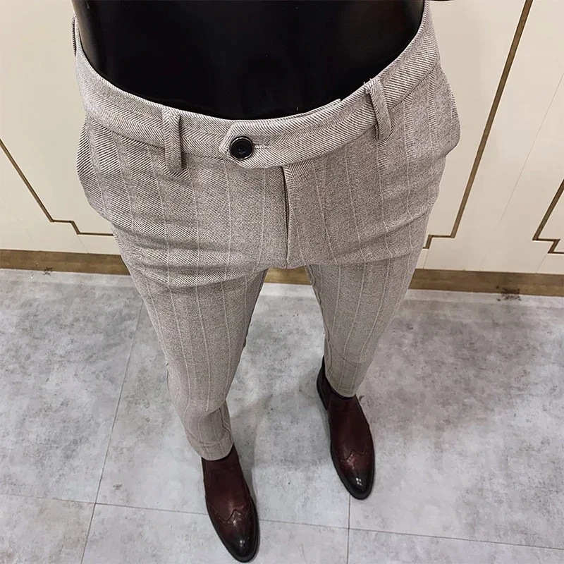 Autumn Winter Thickened Woolen - Men Formal Wear Shop 리뷰 및 가격