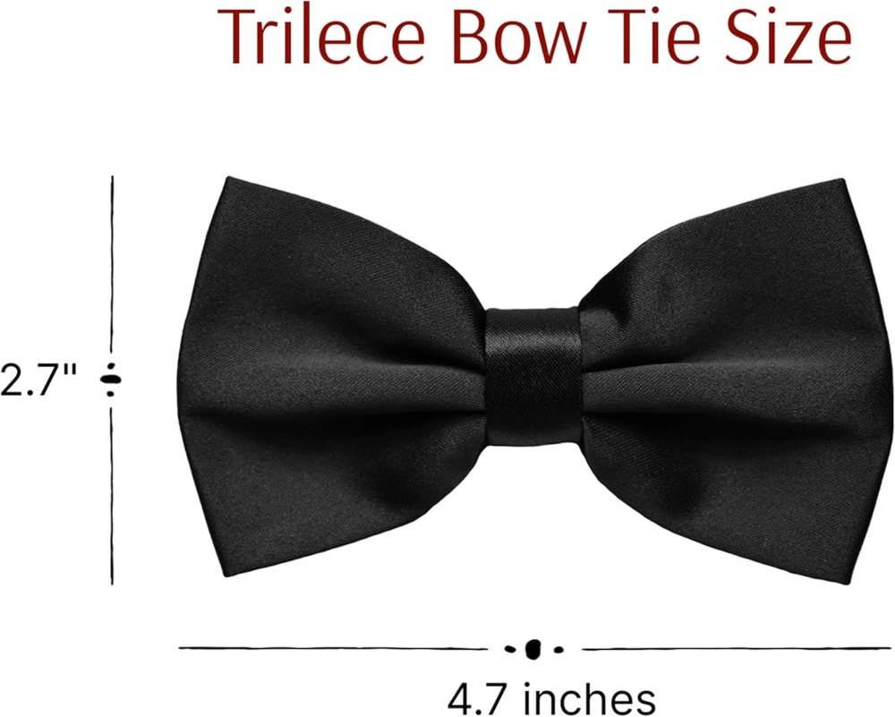 Men's Solid Pretied Bowties fo - Men'S Formal Wear Ties 리뷰 및 가격