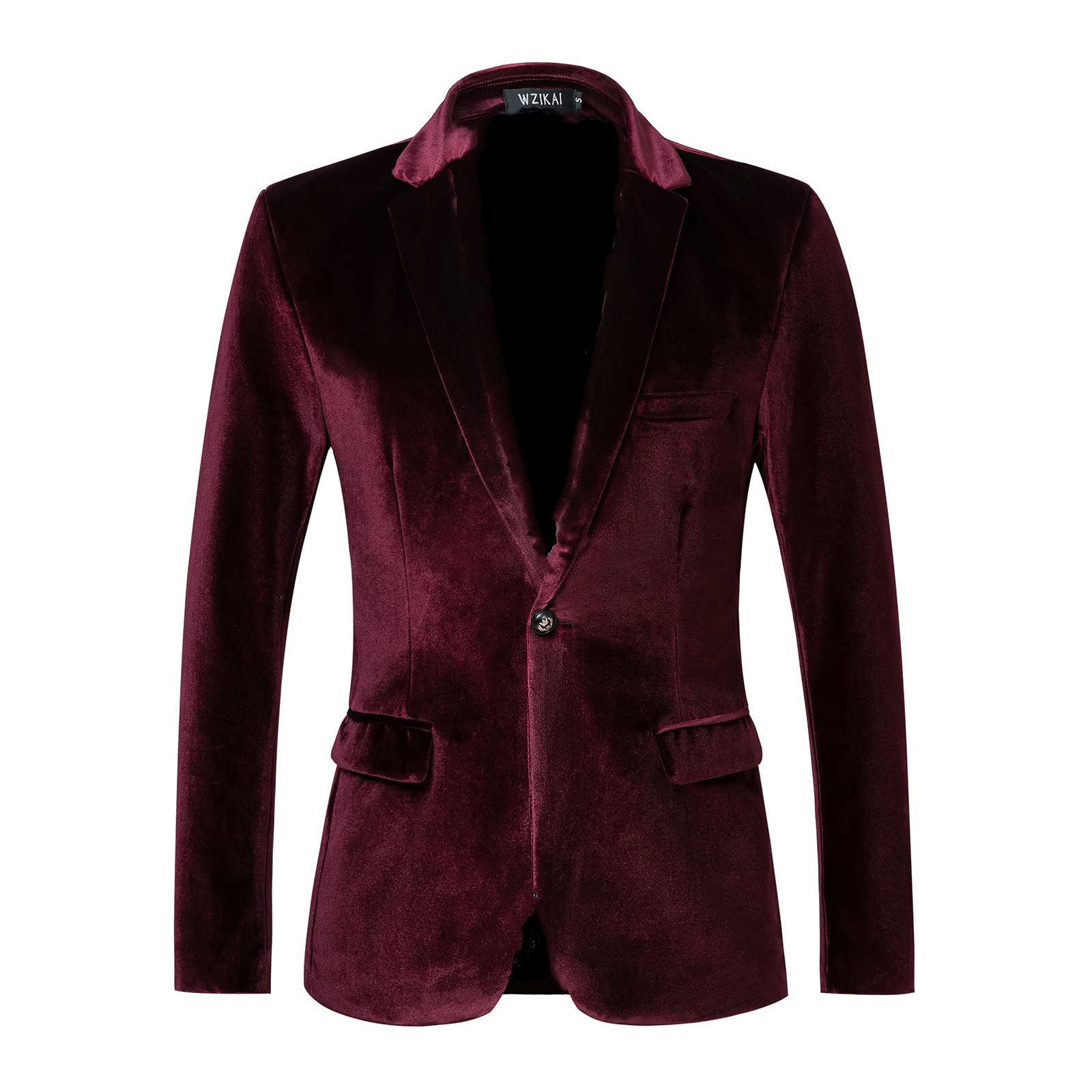 Men's Slim Fit Velvet Blazer J - Men'S Style Formal Wear 리뷰 및 가격