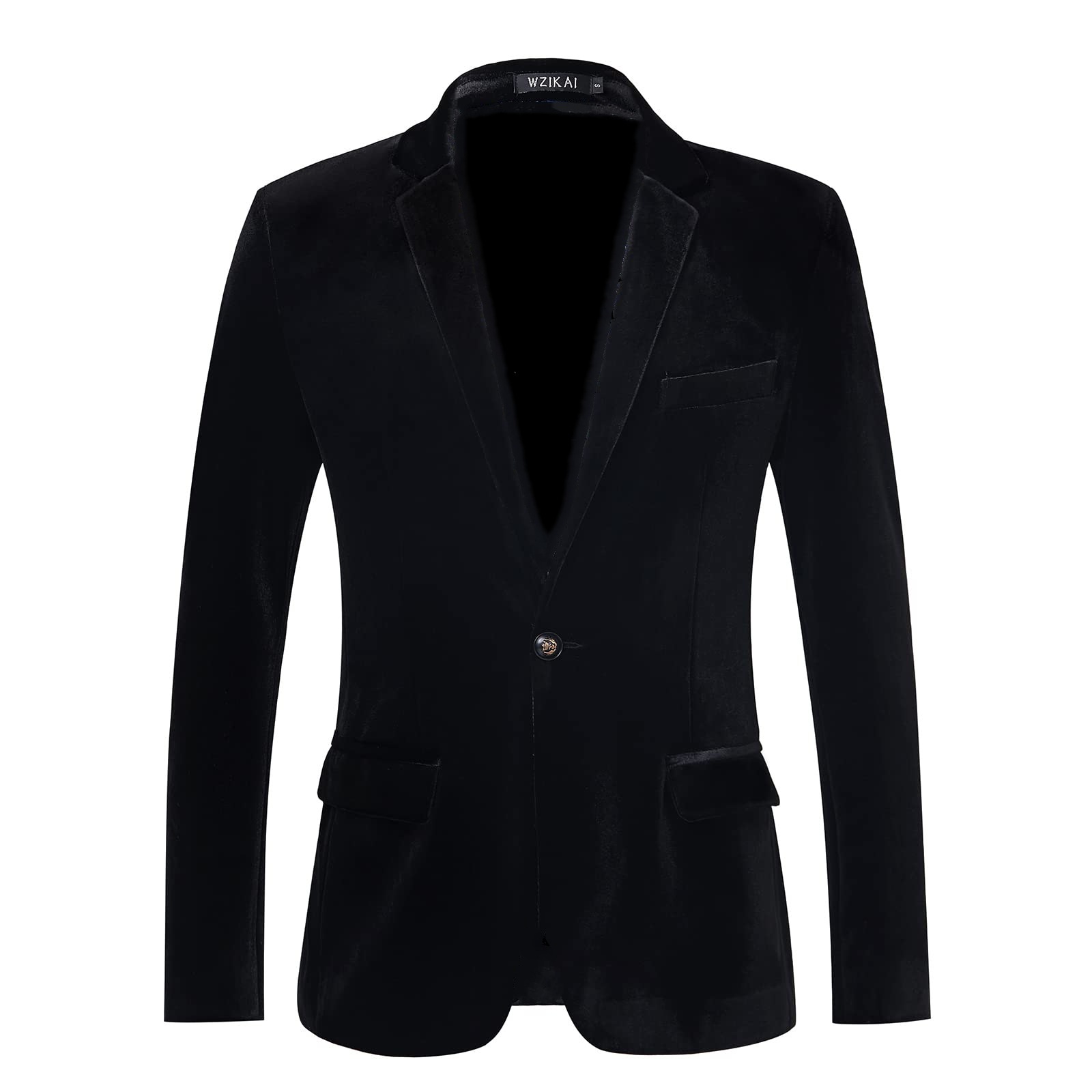 Men's Slim Fit Velvet Blazer J - Men'S Style Formal Wear 리뷰 및 가격