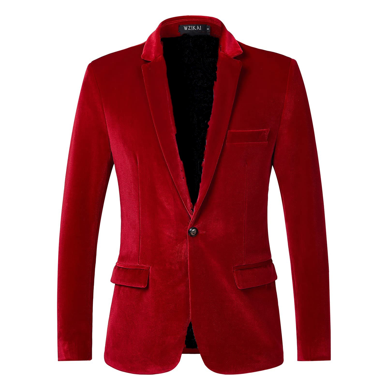Men's Slim Fit Velvet Blazer J - Men'S Style Formal Wear 리뷰 및 가격