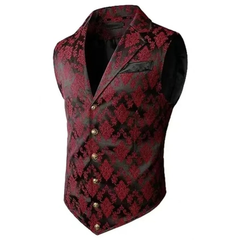 British Retro Slim Fit Vest Fa - Men'S Formal Wear Waistcoat 리뷰 및 가격