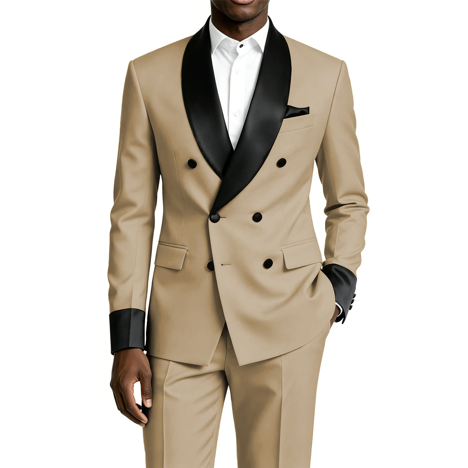 Men's Tuxedo Suit 2 Piece Douu - Men Formal Wear For Dinner 리뷰 및 가격