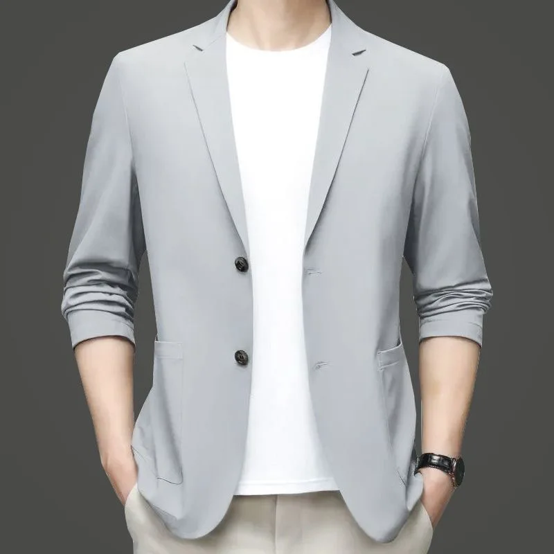 New Summer Men Thin Blazers Bu - Men Formal Wear For Summer 리뷰 및 가격