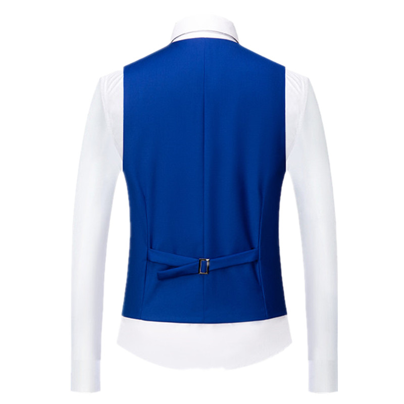 Pure Color Formal Suit Vest Bl - Men Formal Wear Wedding 리뷰 및 가격
