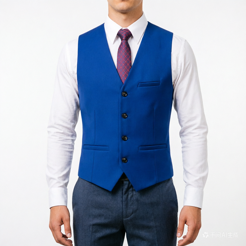 Pure Color Formal Suit Vest Bl - Men Formal Wear Wedding 리뷰 및 가격