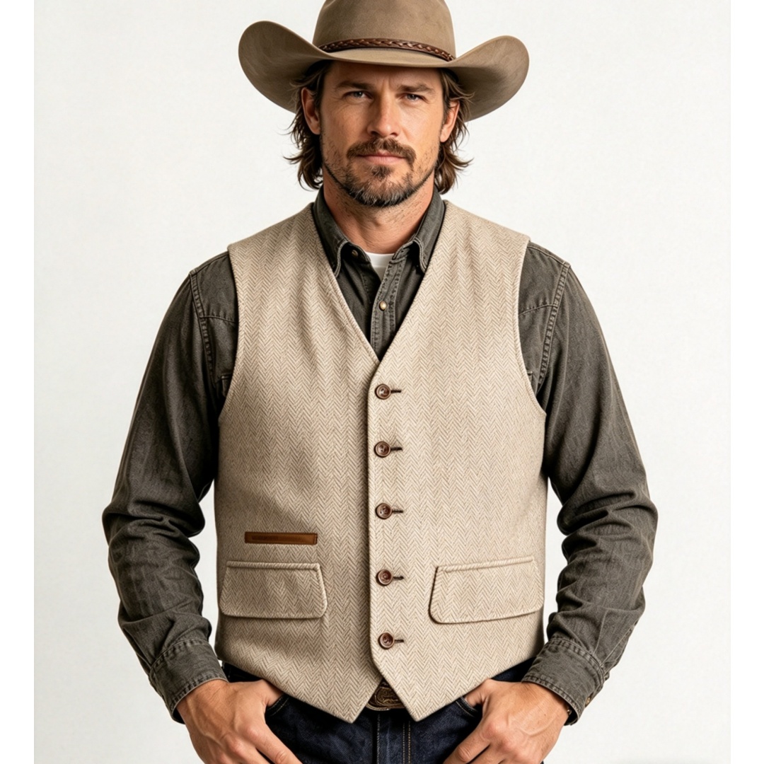 V-neck Men's Suit Vest Herring - Men'S Formal Wear Waistcoat 리뷰 및 가격