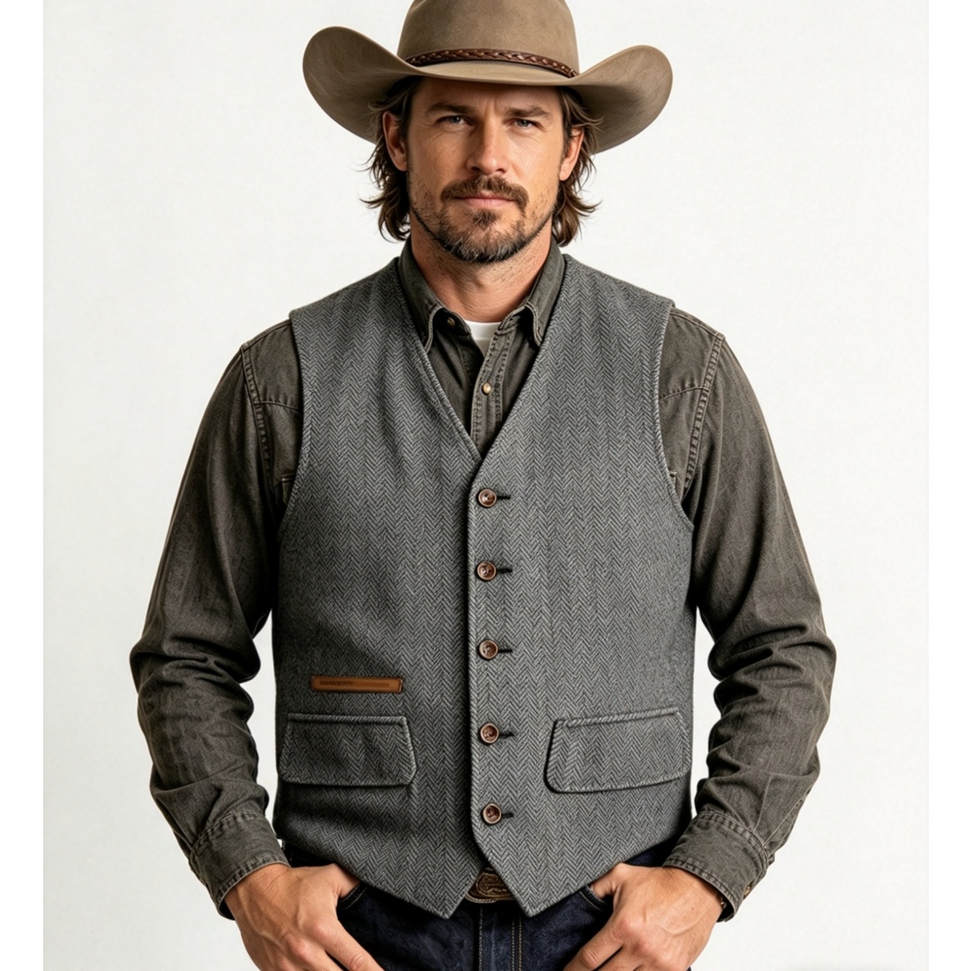 V-neck Men's Suit Vest Herring - Men'S Formal Wear Waistcoat 리뷰 및 가격