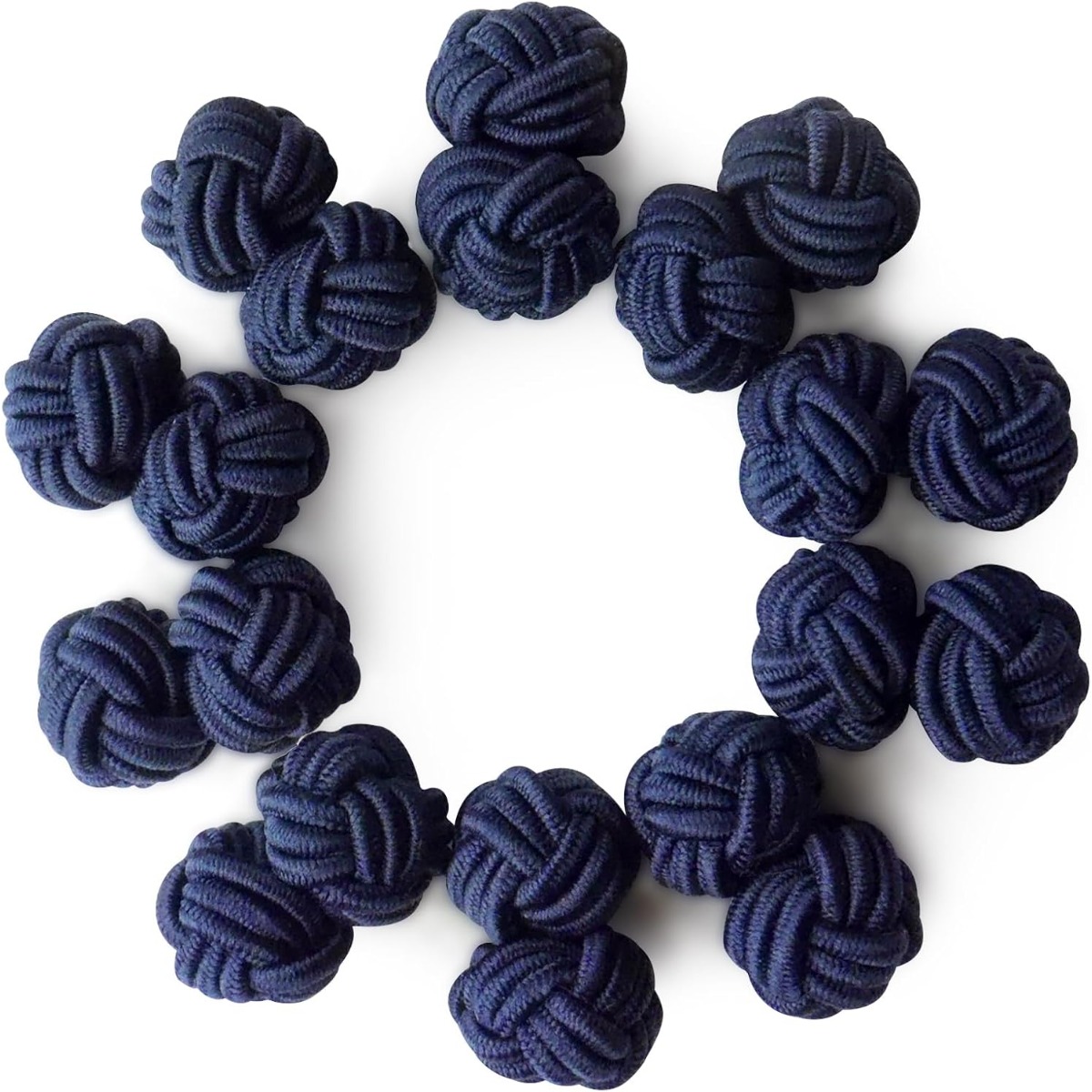 5 Pairs Unisex Fabric Knot Cuf - Men'S Formal Wear Accessories 리뷰 및 가격