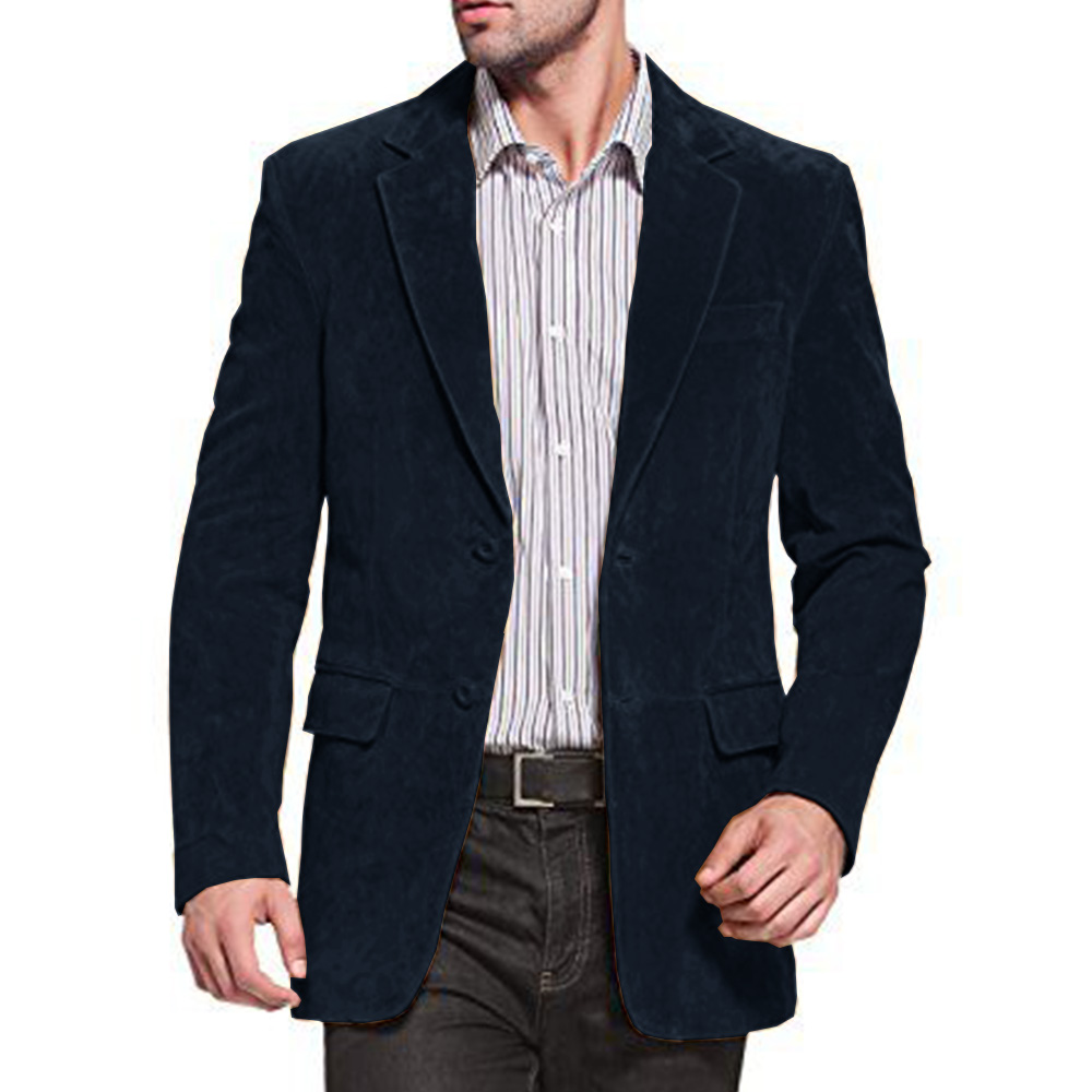 Men's Faux Suede Jacket Comfor - Men Formal Wear Shop 리뷰 및 가격
