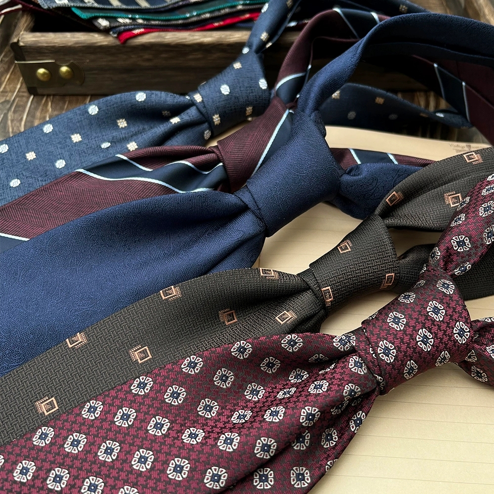 New Trendy Navy Brown Neckties - Men'S Formal Wear Ties 리뷰 및 가격