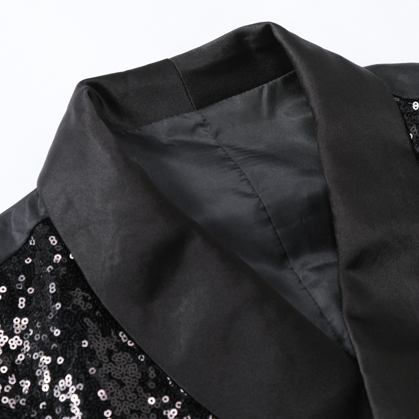 New Men Black Sequin Double Br - Men'S Formal Wear Waistcoat 리뷰 및 가격