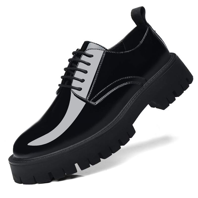 Mens Black Patent Leather Lace - Men Formal Wear All Black 리뷰 및 가격
