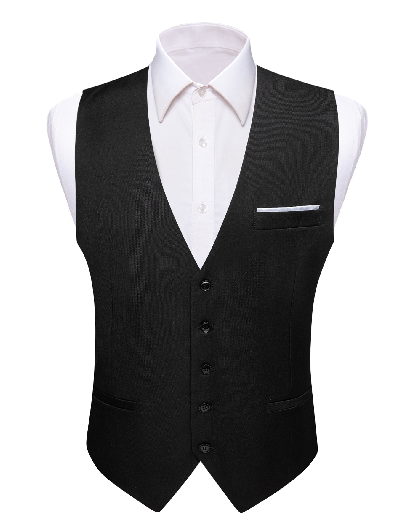 Men's Formal Suit Vest, Solid  - Men'S Formal Wear Waistcoat 리뷰 및 가격