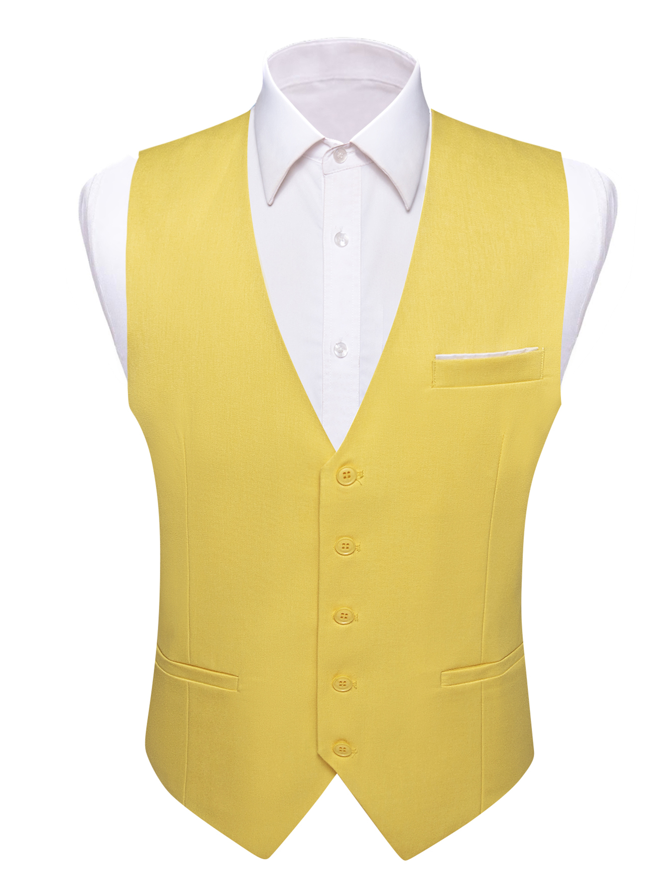 Men's Formal Suit Vest, Solid  - Men'S Formal Wear Waistcoat 리뷰 및 가격