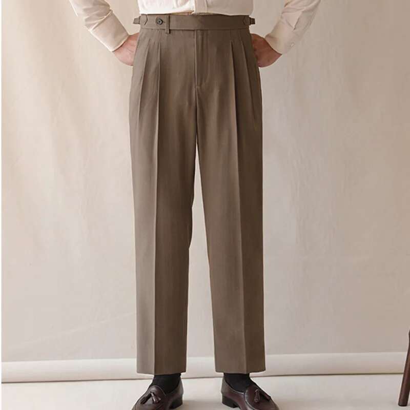 Business High Waist Straight S - Men Formal Wear Shop 리뷰 및 가격