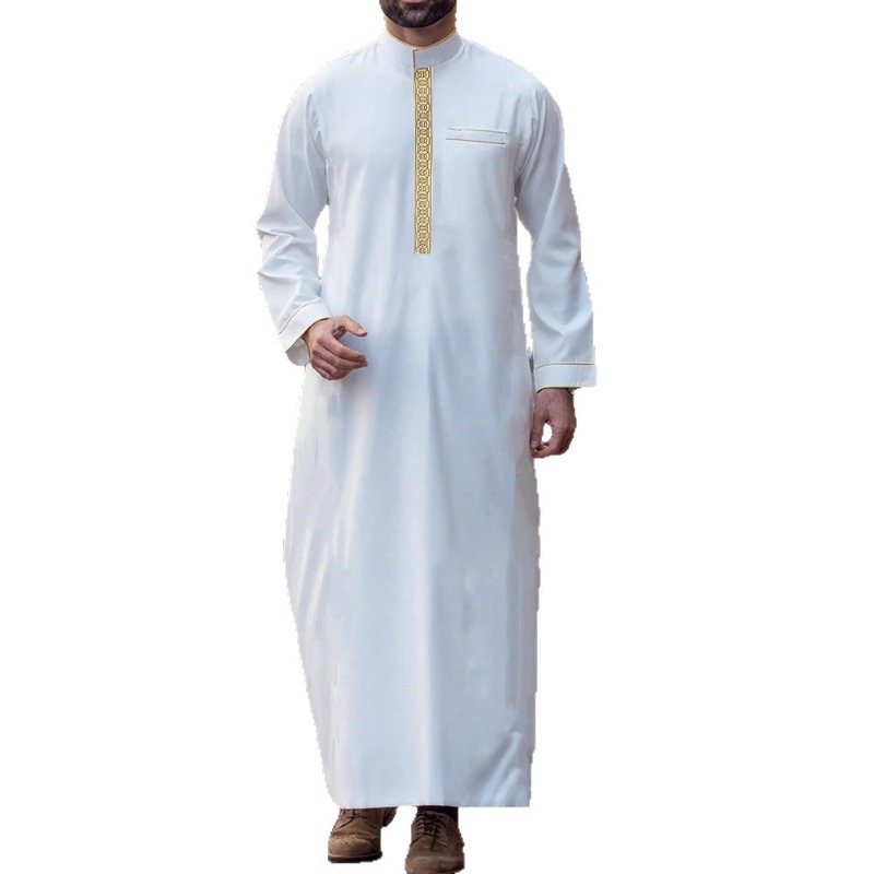 Arabic Mens Thobe Embroidered  - Men Formal Wear Shop 리뷰 및 가격