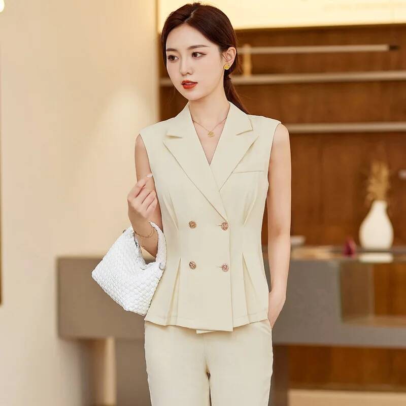 Women Elegant Pantsuits with 2 - Men'S Formal Wear Waistcoat 리뷰 및 가격