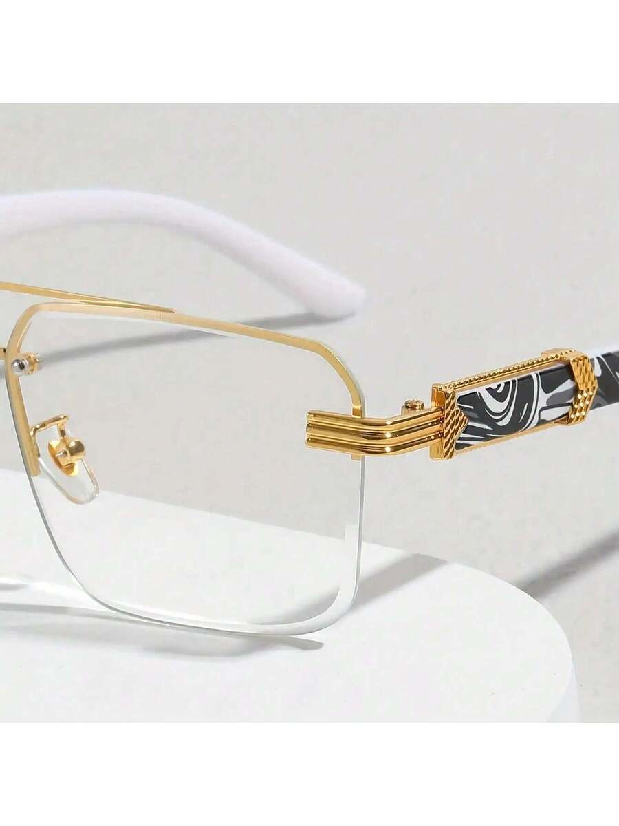 Mens Half-Frame Eyewear With T - Men'S Formal Wear Accessories 리뷰 및 가격