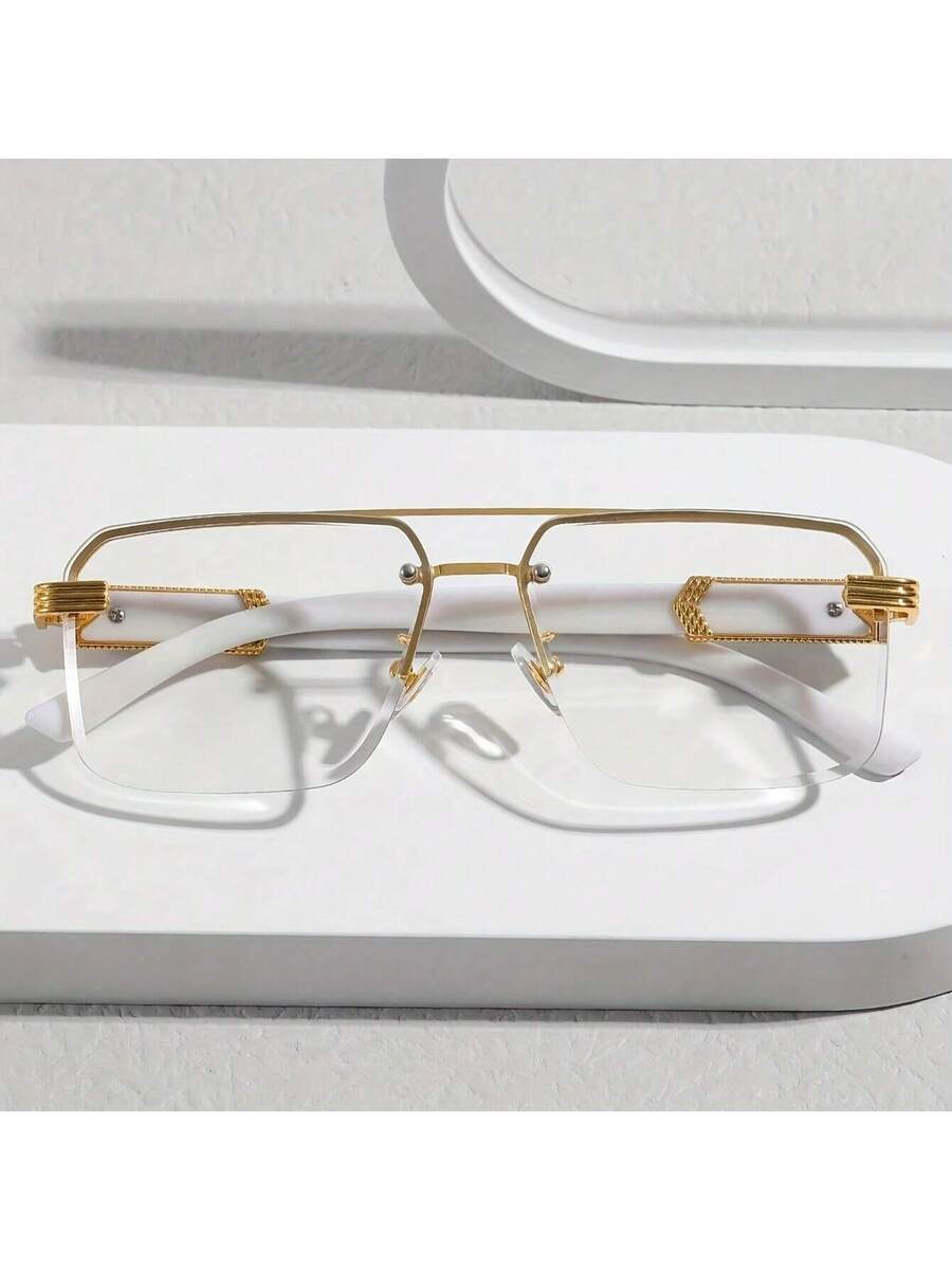 Mens Half-Frame Eyewear With T - Men'S Formal Wear Accessories 리뷰 및 가격