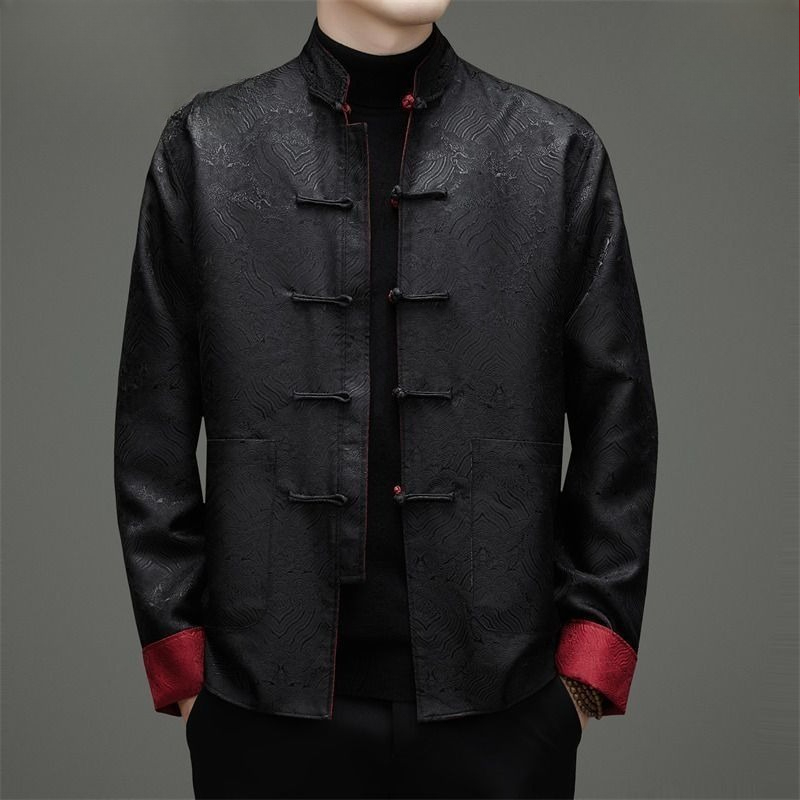 Tang-style Men Long-sleeved Do - Men'S Style Formal Wear 리뷰 및 가격