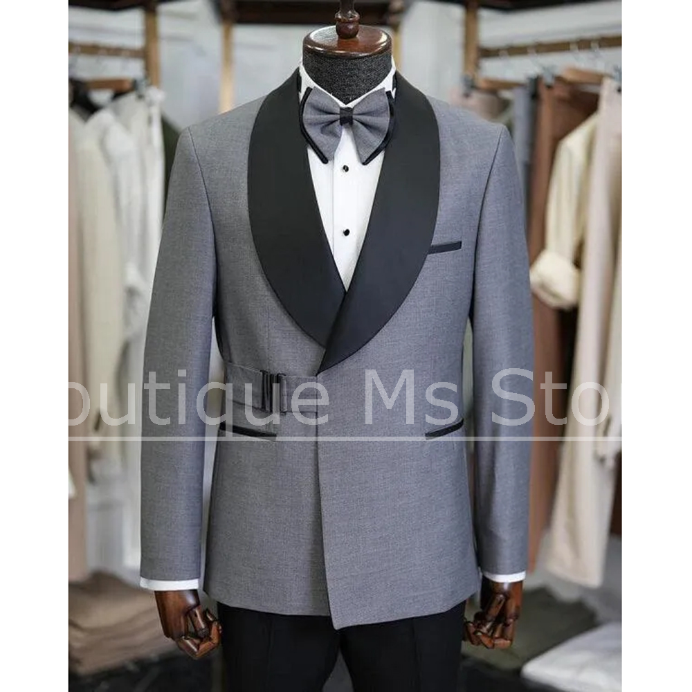 Chic Men Suit Fashion Shawl La - Men Formal Wear For Dinner 리뷰 및 가격