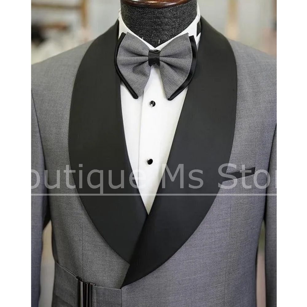 Chic Men Suit Fashion Shawl La - Men Formal Wear For Dinner 리뷰 및 가격