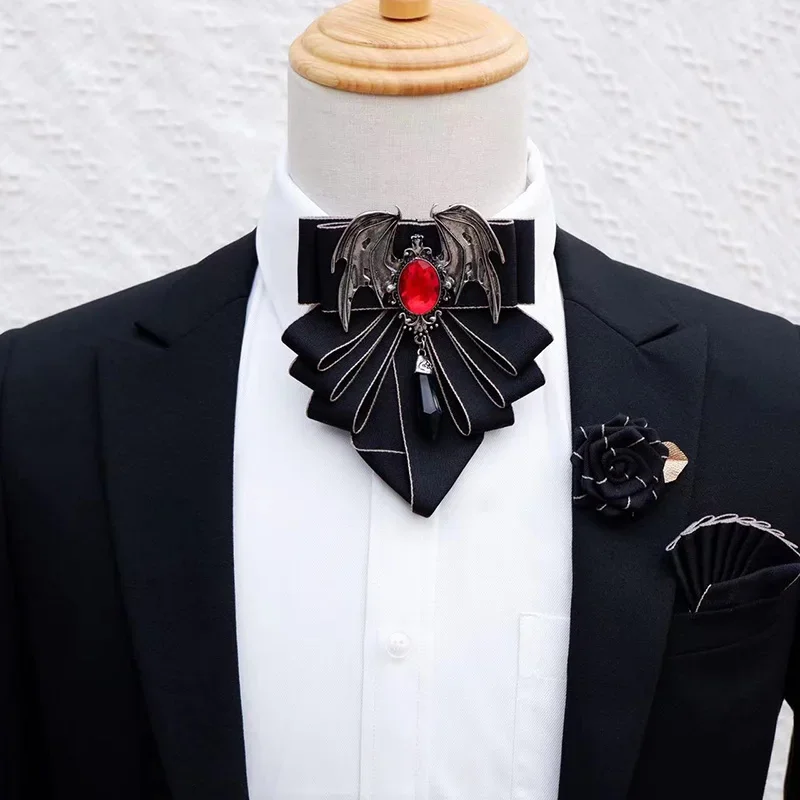 Men's Bow Tie Brooch Set Briti - Men'S Formal Wear Ties 리뷰 및 가격