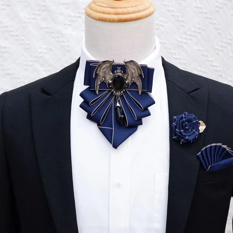 Men's Bow Tie Brooch Set Briti - Men'S Formal Wear Ties 리뷰 및 가격
