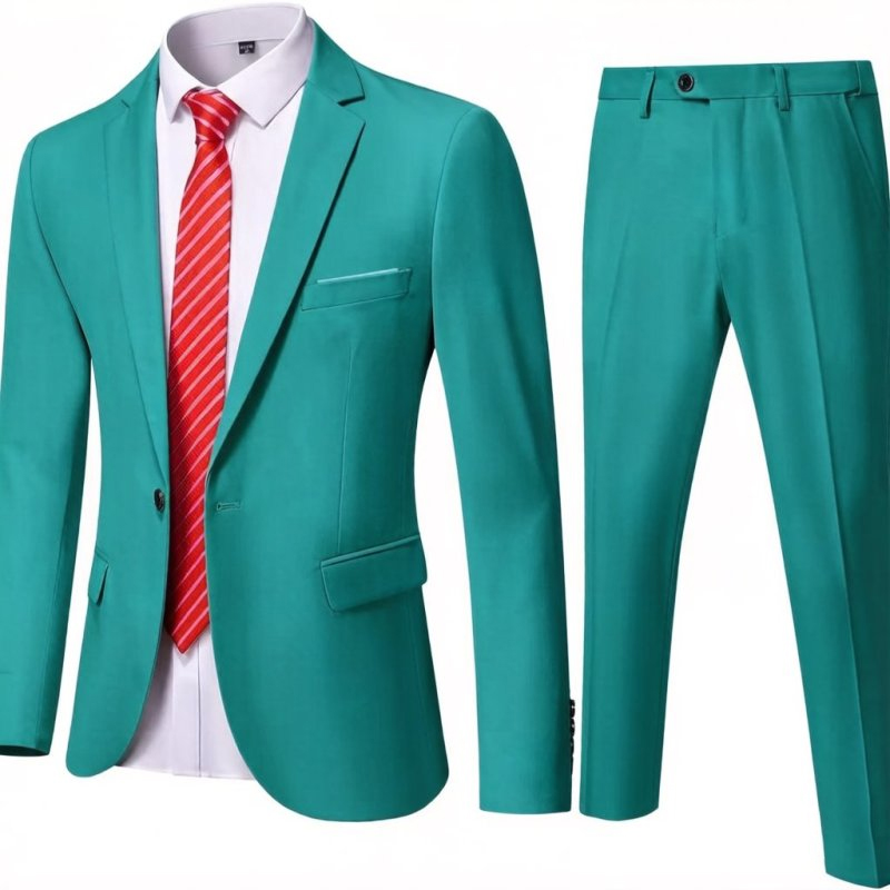 ( Blazer + Pants ) Men's 2 Pie - Men Formal Wear For Dinner 리뷰 및 가격